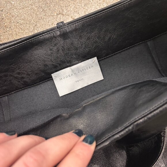 Modern Citizen Tanner Vegan Leather Wrap Skirt - Picture 11 of 11